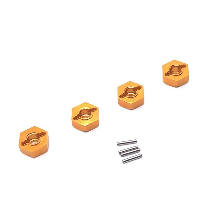 12mm  Agonal  Oupler   For WLtoys 104001 1:10 Remote  Ontrol  Ar-gold