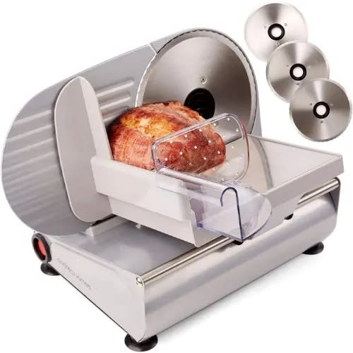 Food Slicer With 3 Interchangeable Blades - 19cm - 150W