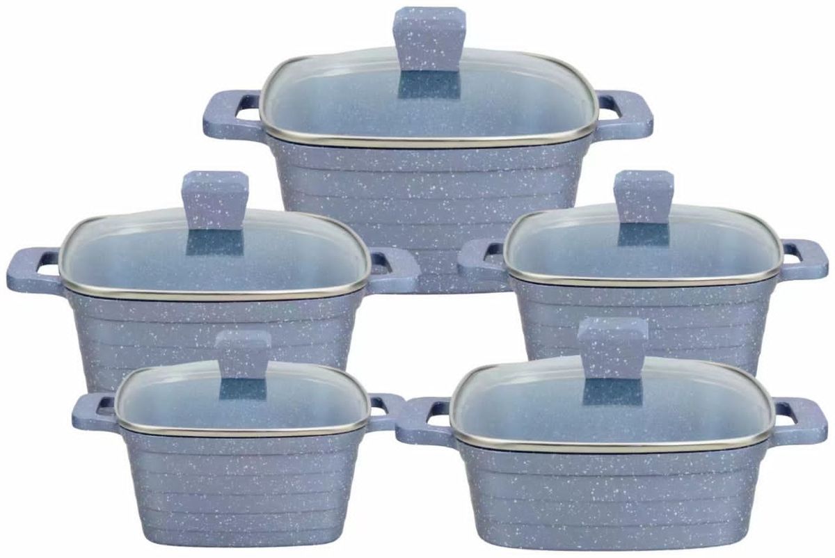 10 Pieces Granite Pot