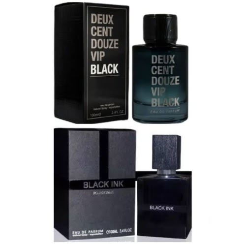 Fragrance World Deux Cent Douze Vip Black & Black Ink Perfumes