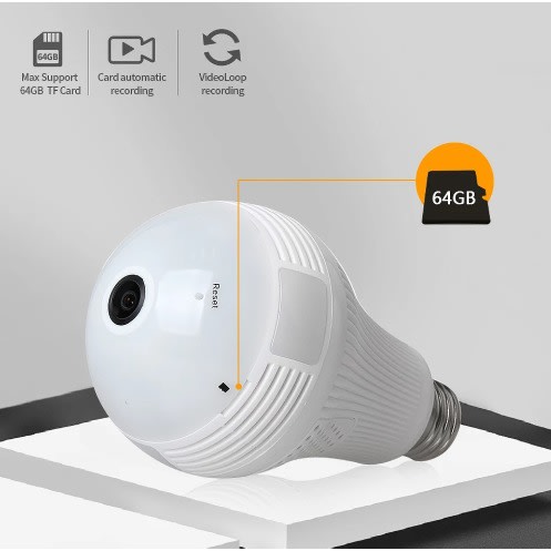 Wifi Panorama Bulb Camera