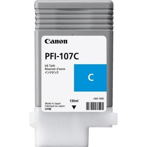 Canon PFI-107C Cyan Ink Cartridge