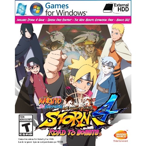 Naruto Shippuden Ultimate Ninja Storm 4 + Flash Drive + Free Gift