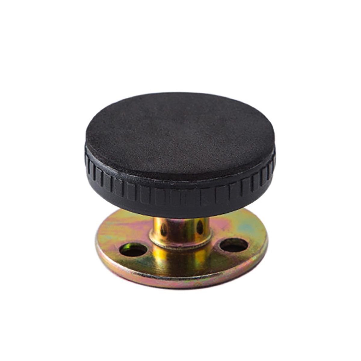 Bed Headboard Stopper Adjustable Threaded-Black