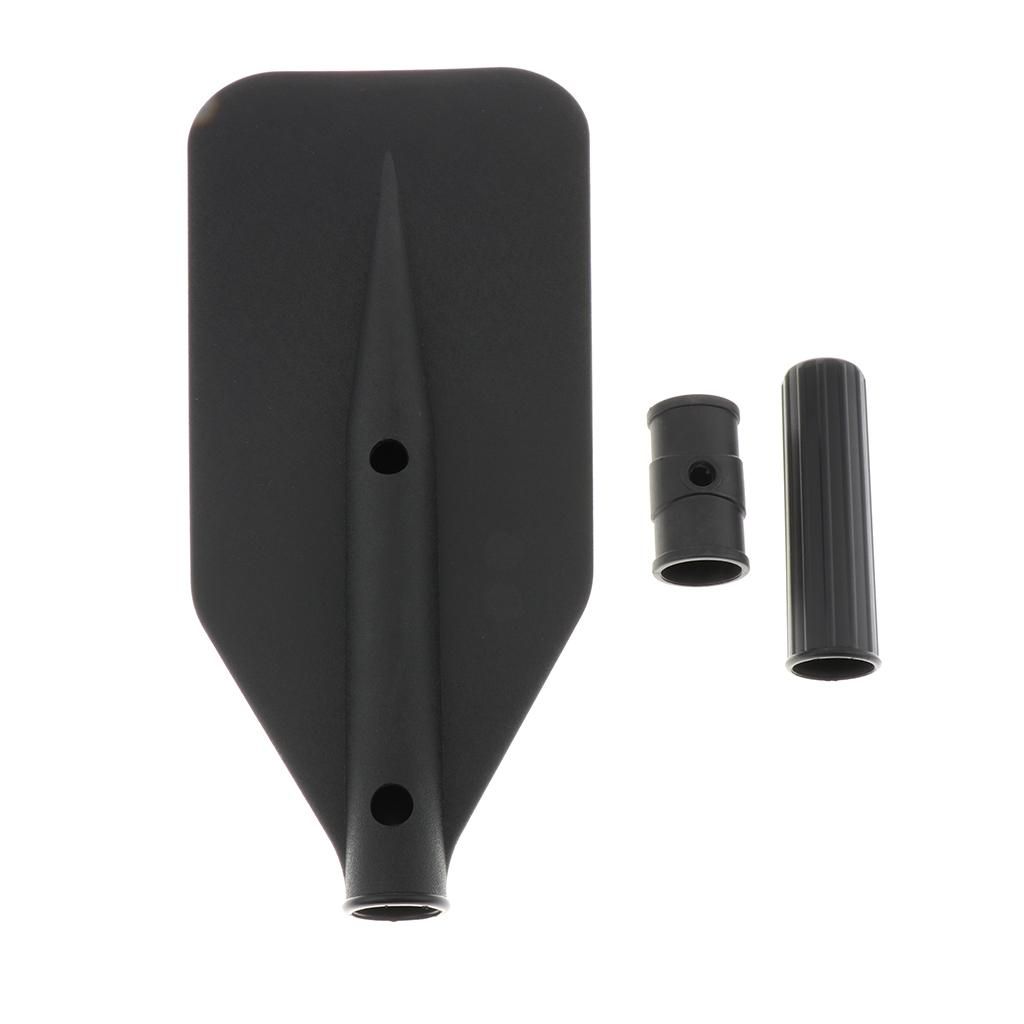 Durable 13x3.7cm PVC Kayak Boat Paddle Leaf With Handheld