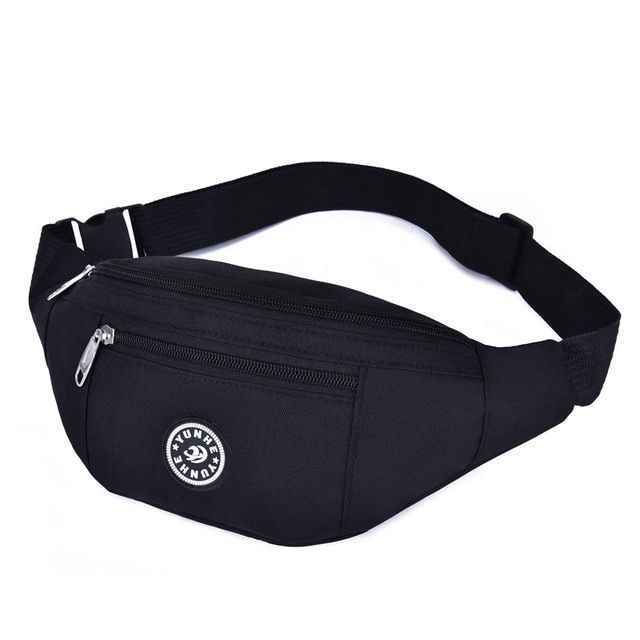 Chest Bag Nylon Waist Bag Women Belt Bag Men Fanny Pack Bum