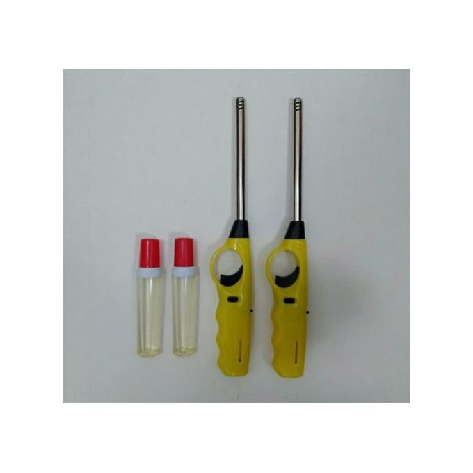 2pcs Of Quality Utility Gas Lighter Refillable