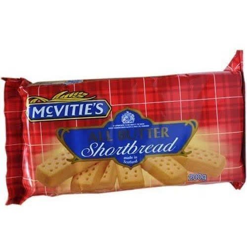 All Butter Shortbread - 200g - 12 Pieces