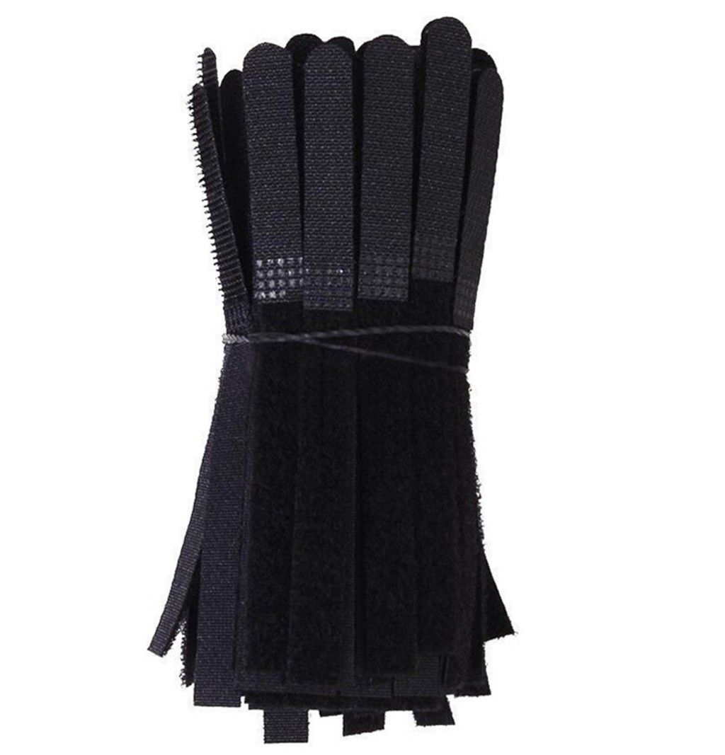 100pcs Cable Ties Reusable Fastening Cable Ties Cable Straps Strips Wire Organizer Cord Rope Holder For Laptop PC TV Accessories