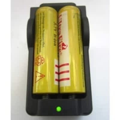 Ultra Fire Rechargeable 37v 7800mah Li-ion Battery With Charge 2pcs