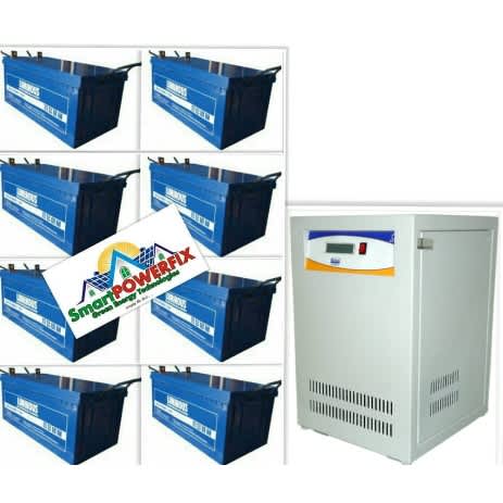 Complete 5kva Inverter With The Newly Advanced Luminous Batteries
