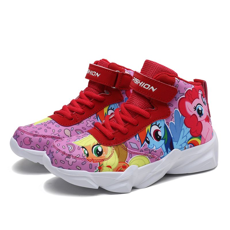 Leather Cartoon Sports Shoes Casual Shoes