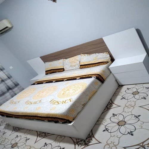 BOA Furniture - Fylax Forte Modern Bed Frame - 6 By 6 - White