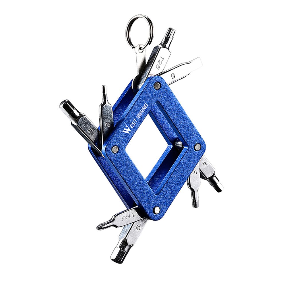 Multifunction Aluminum Alloy Bike Repairing Screwdriver