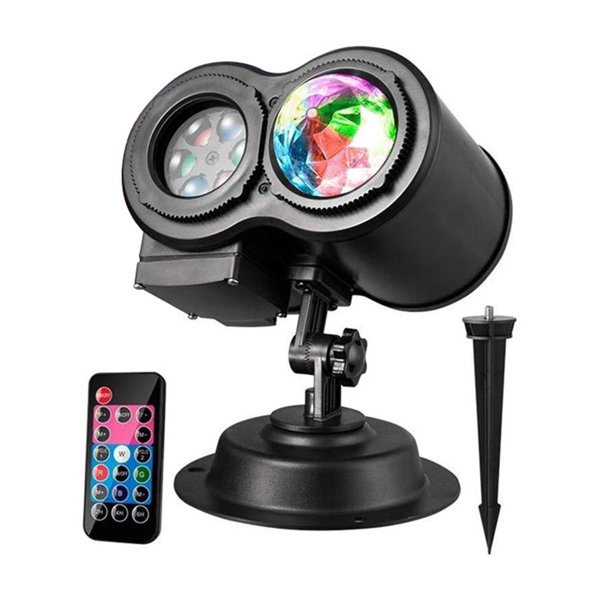 1 Set LED Snowflake Easy to Install Xmas Party LED Lamp US Plug