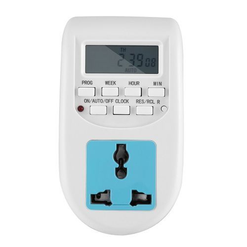 LCD Display Power Saving Socket, Digital Timer Switch Socket