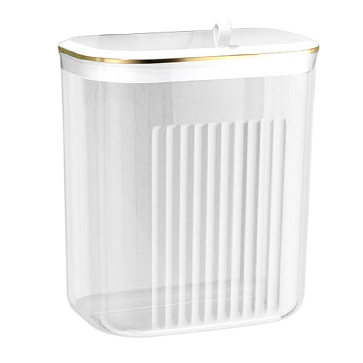 Storage Basket Bathroom Shower Laundry Storage Basket Transparent