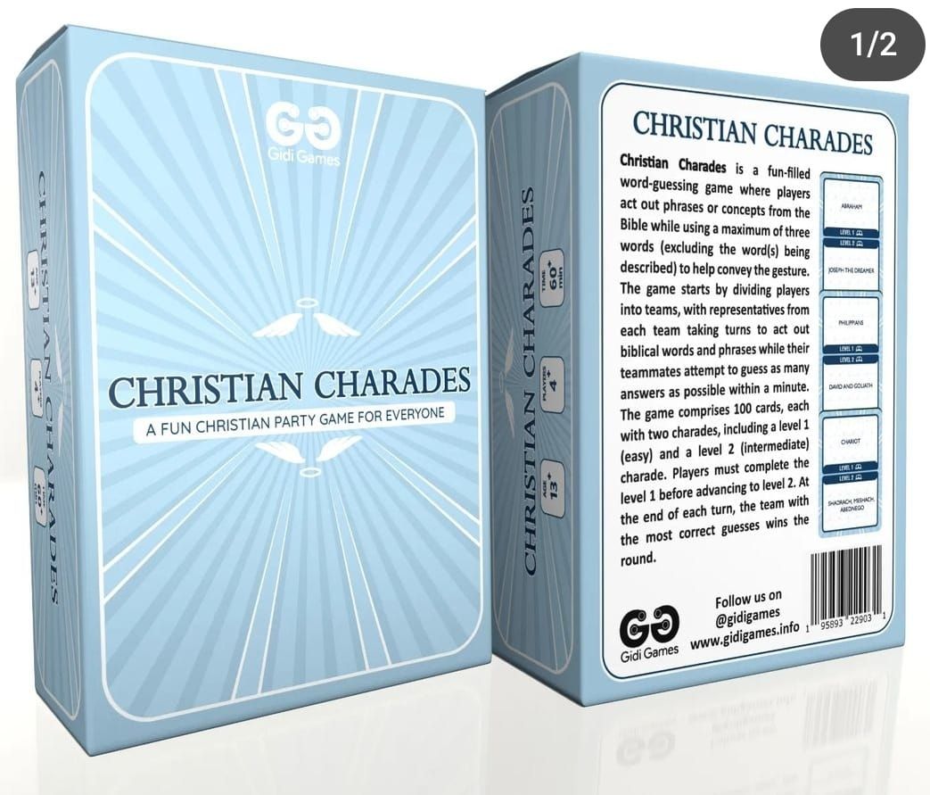 CHRISTIAN CHARADES(A FUN CHRISTIAN PARTY GAME)
