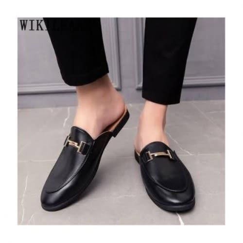 Middle Chain Half Shoe