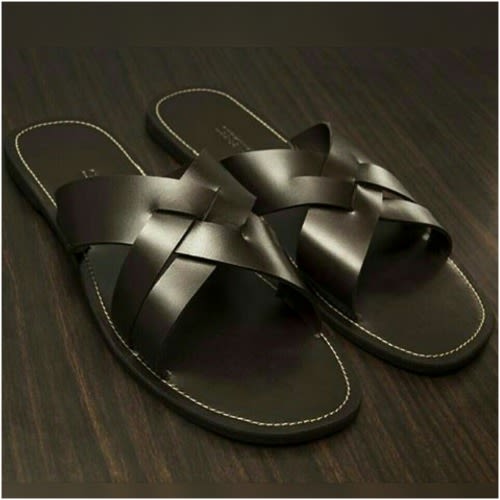 Male Crossed Cut Slippers