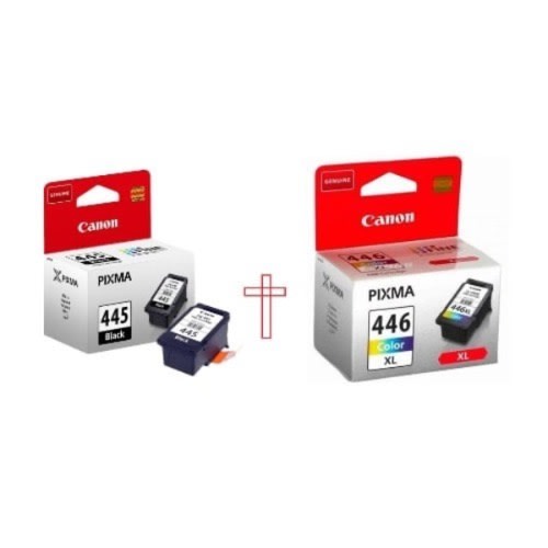 Canon Ink - 445 Black And 446 Color