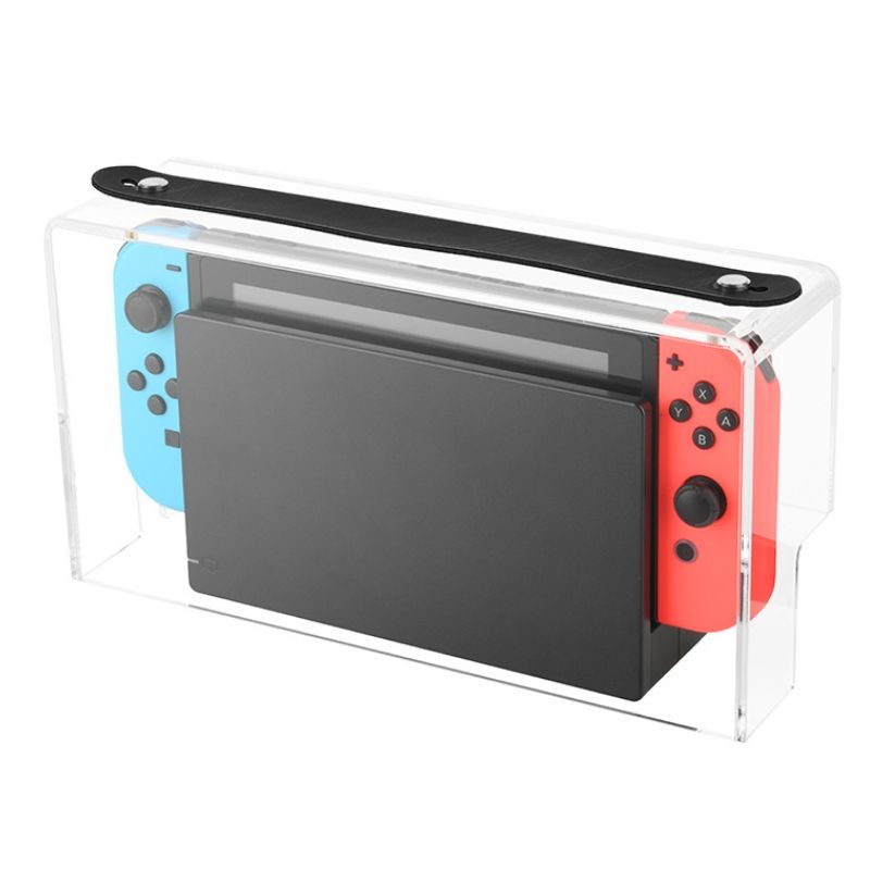 Game Stand Acrylic Dustproof Carrying Case For Switch OLED