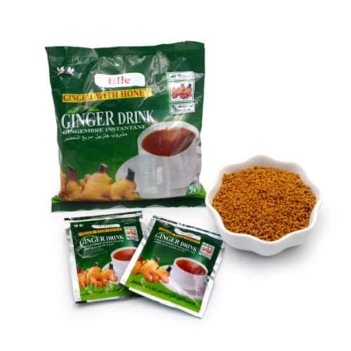 Natural Instant Ginger Drink With Honey -20 Sachet X 18g