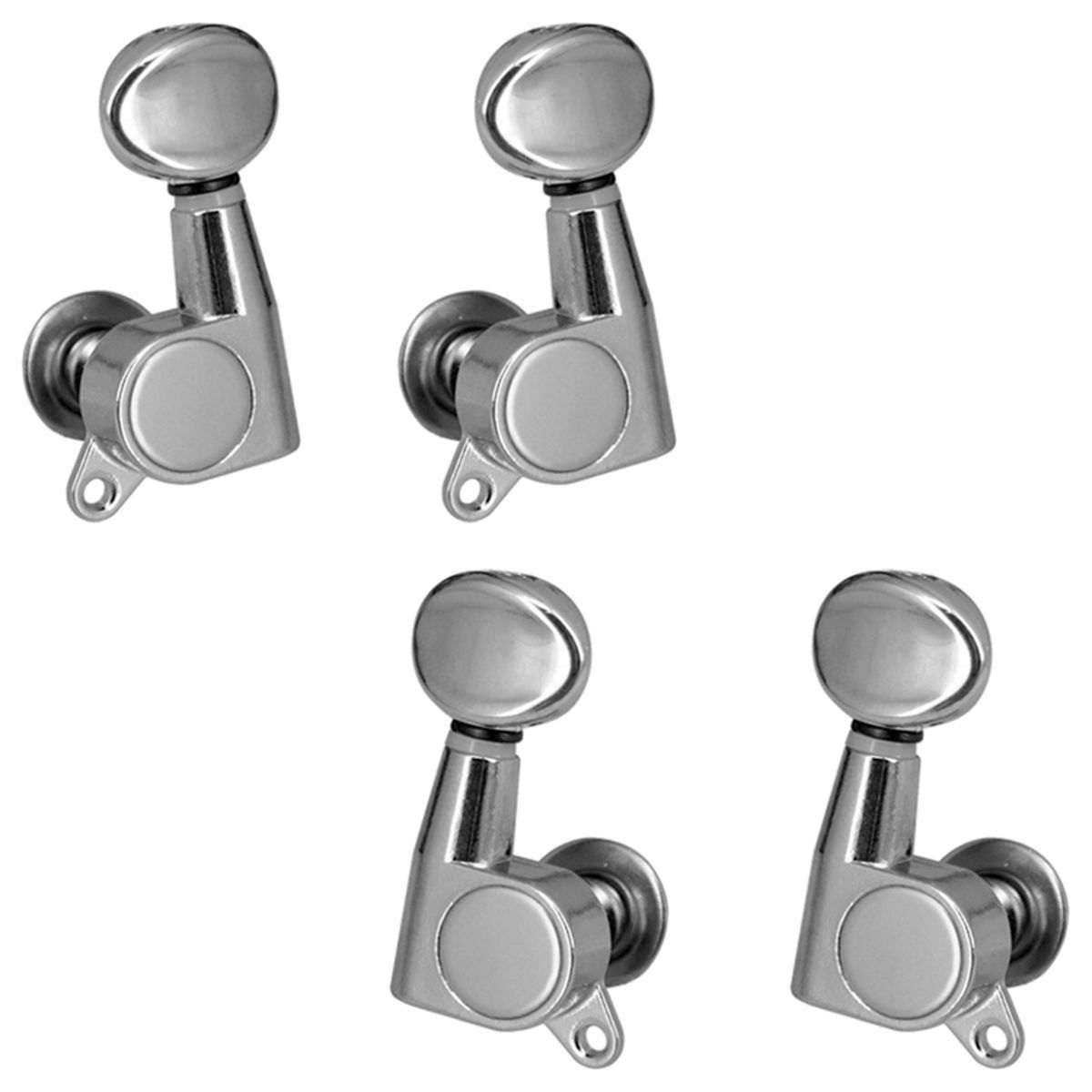 4 PCS Ukulele Tuning Peg Uke Knobs 1:15 Closed Style Tuners