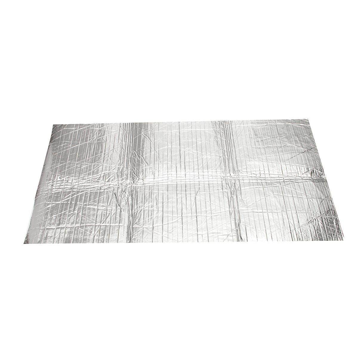 Auto Car Sound Proofing Deadening Insulation Heat 5mm Foam Glass Fibre 50X100cm