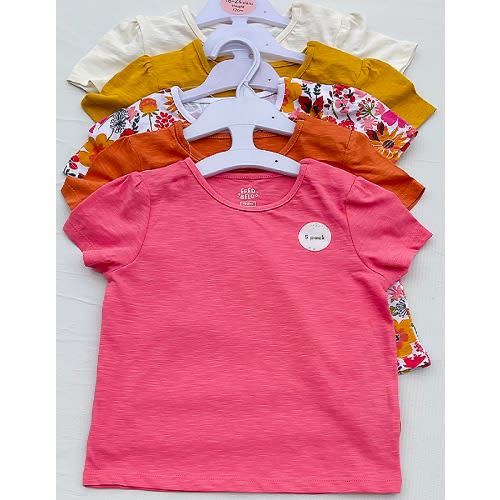Baby Girls Tops - Short Sleeve - 5 Packs