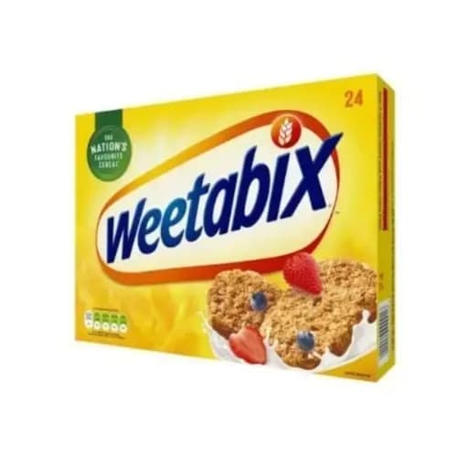 Weetabix Natural Whole Grain Wheat Cereal 24 - 6packs