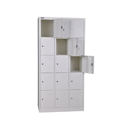 Cassia Metal Box Storage Lockers - 15 Doors