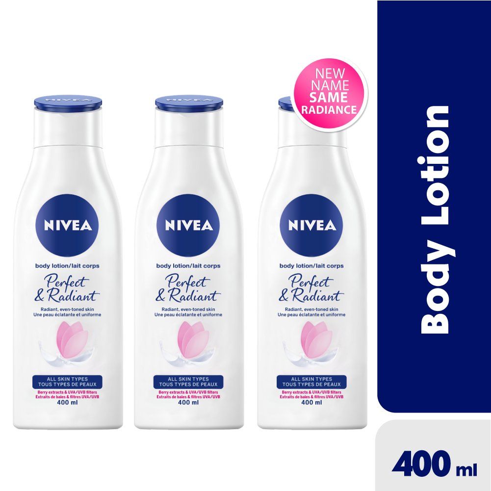 Watimagbo Pack- Perfect & Radiant Body Lotion - 400ml (Pack of 3)