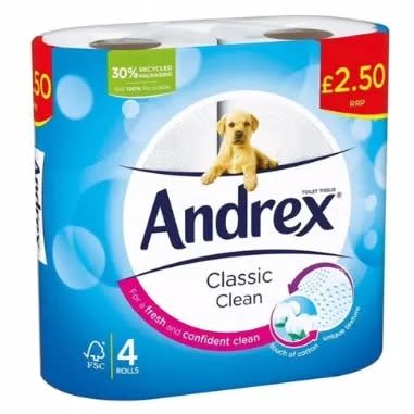 Clean Toilet Tissue - 12 Rolls