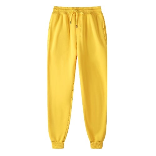 Unisex Joggers Yellow