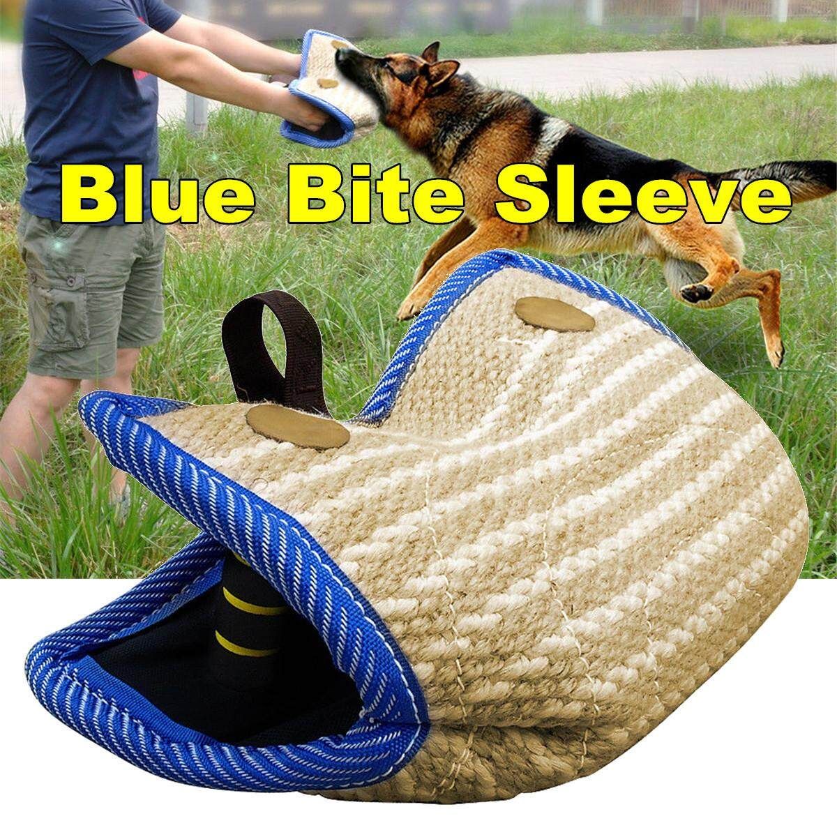 Large Dogs Training Jute Dog Bite Sleeve Tug For K9 German Shepherd Dog