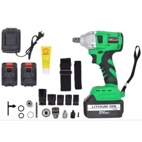 Cordless Socket Impact Wrench Machine 21v