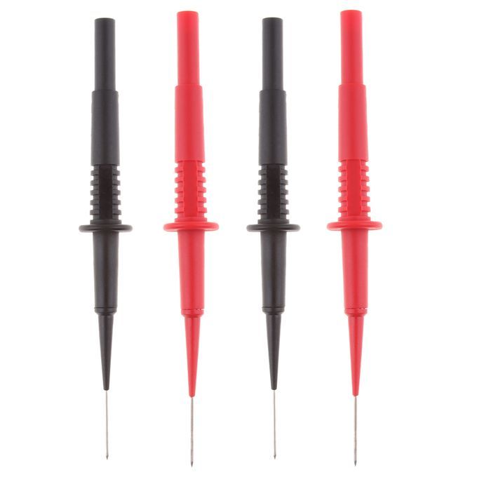 4 Pack   Tipped  Probes Test Leads 4mm Banana