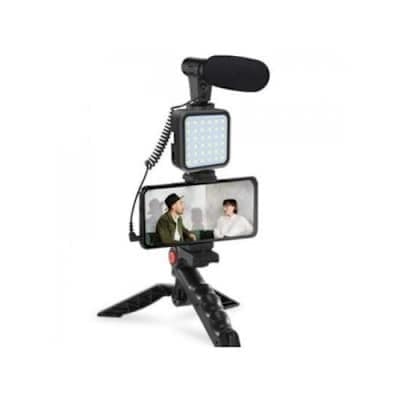 Video Making Kit - Led Light - Microphone And Tripod Stand