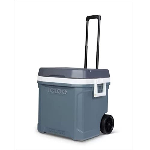 Maxcold Roller Cooler -  62 Qt - Gray
