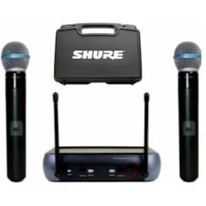 Shure Pgx242 Uhf Professional Wireless Microphones System