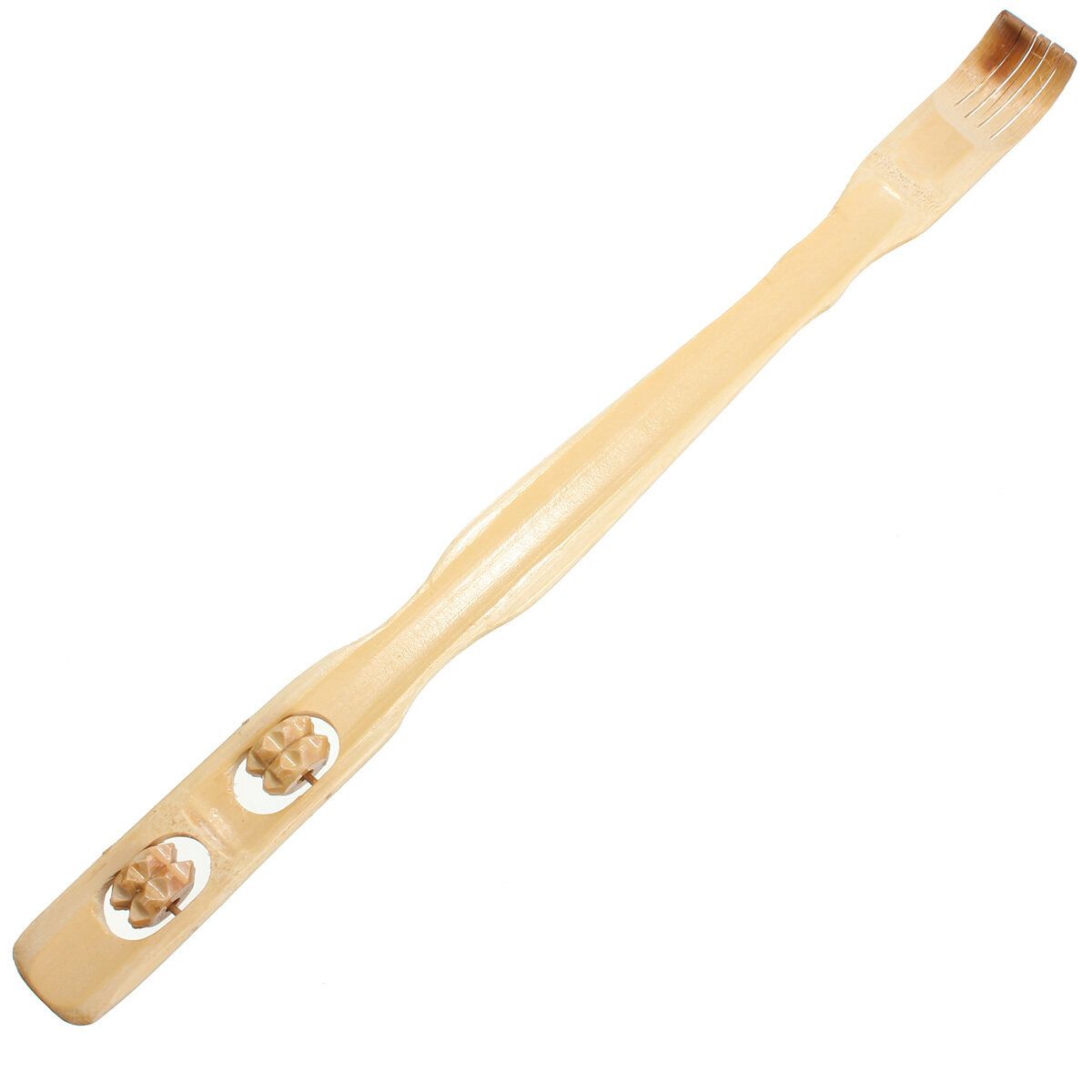 Wooden Back Scratcher Massage Stick Twin Backscratcher 47cm