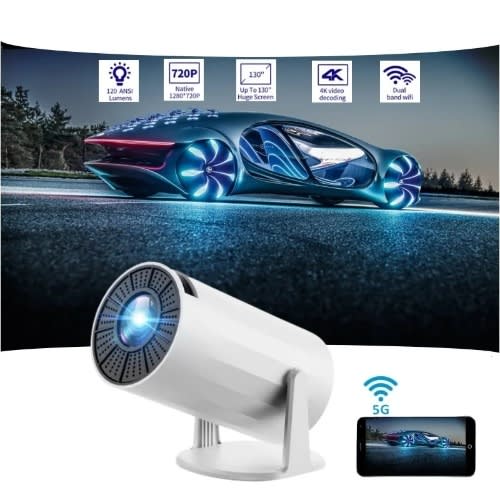 Transpeed Projector - 4k Android 11 Dual Wifi6