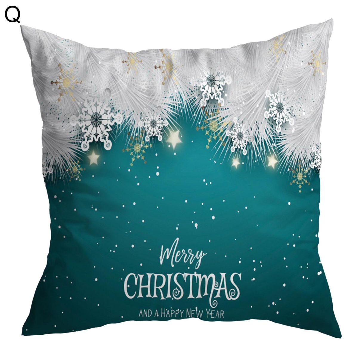 Pillow Case Christmas Throw Pillow Cover Living Room Sofa Decor