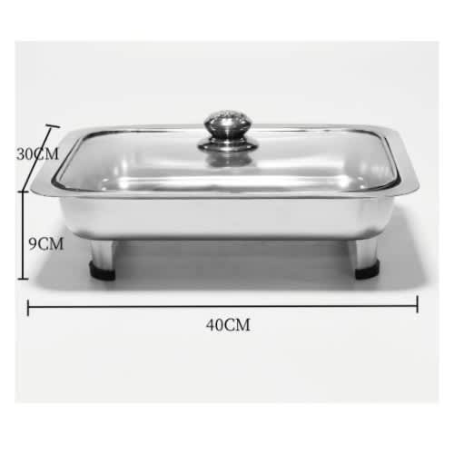 Stainless Steel All Glass Cover Chafing Dish Cd-1