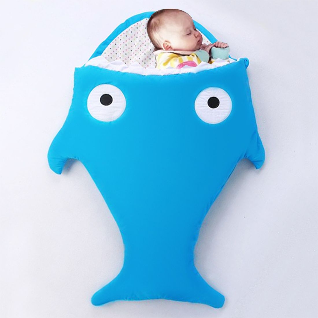 Shark Style Baby Sleeping Clothing Bag-ONE SIZE FITS ALL