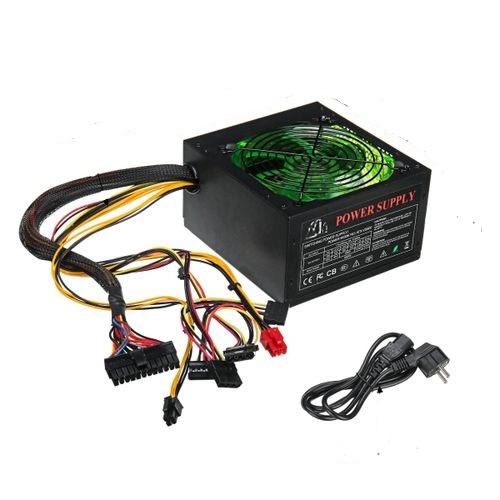 Power Supply Led Cooling Fan For Mainframe Computers Pc - 500w