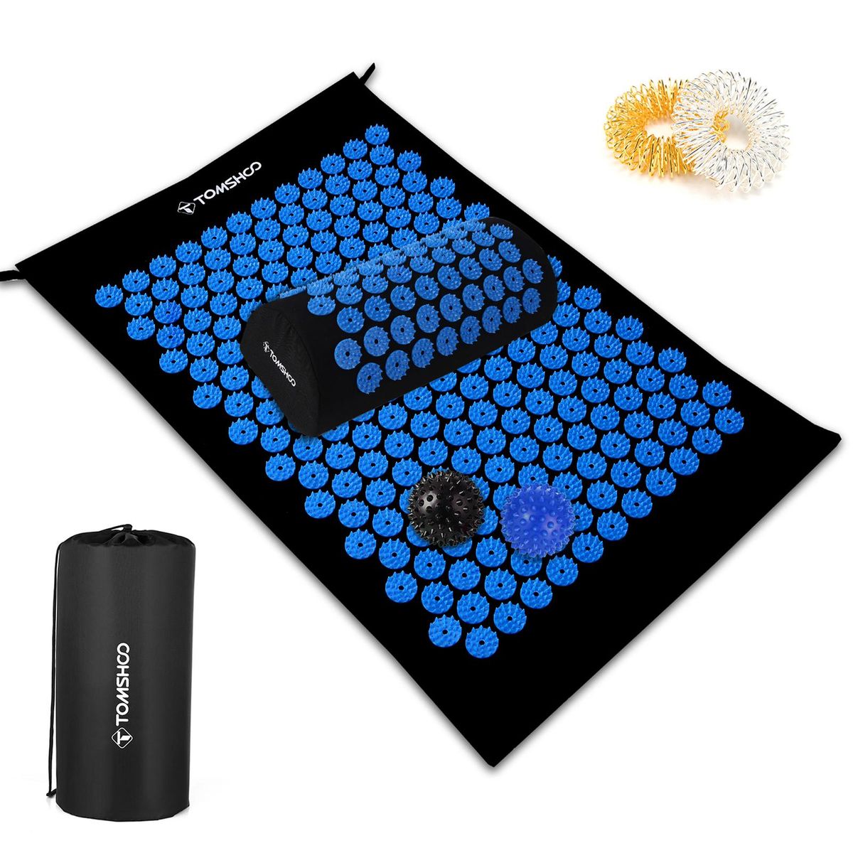 Acupressure Mat and Pillow Set