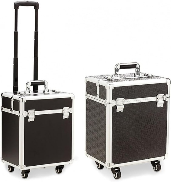 Make Up Box Trolley - Black