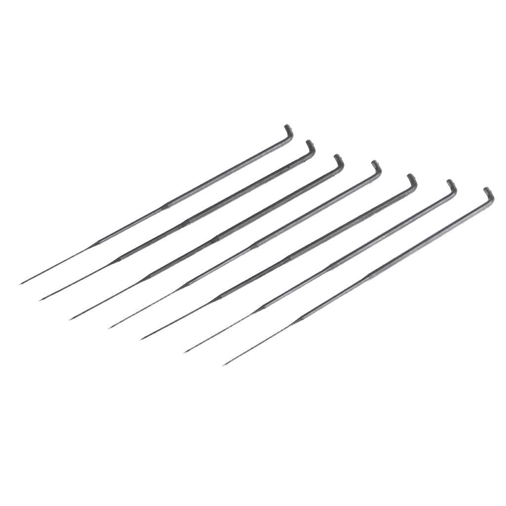 7pcs Star Point Felting Needles Handle Holder Wool Pins Wool Felting